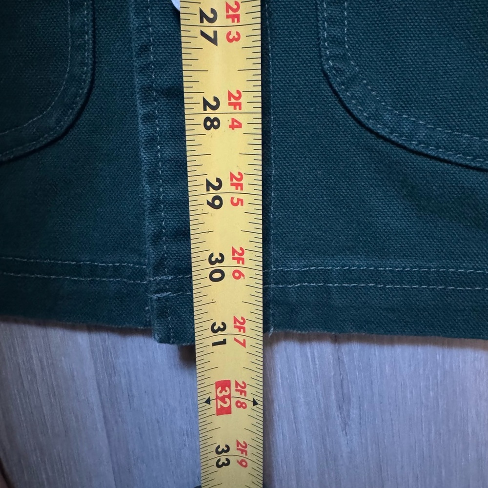 Wallace & Barnes Duck Canvas Utility Chore Jacket Green Mens medium J Crew Coat - Picture 5 of 15
